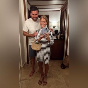 Marea Mariner Striped Blue and White Dress